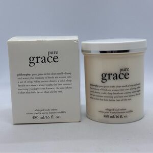 Philosophy Pure Grace Whipped Body Crème Daily Cream 16 Fl Oz  New With Box